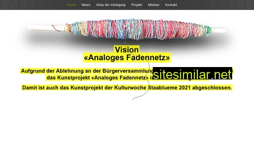 analogesfadennetz.ch alternative sites