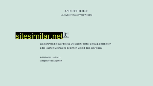 andidietrich.ch alternative sites