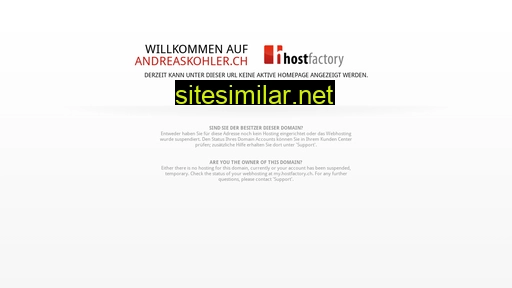 andreaskohler.ch alternative sites