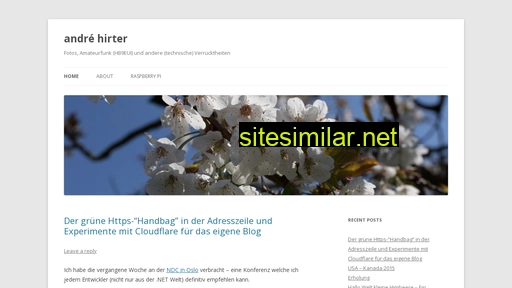 andrehirter.ch alternative sites