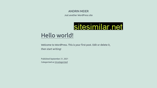 andrinmeier.ch alternative sites