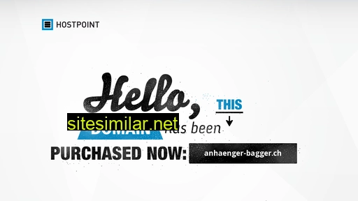 anhaenger-bagger.ch alternative sites