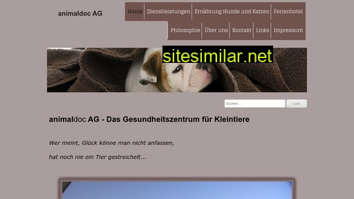 animaldoc.ch alternative sites
