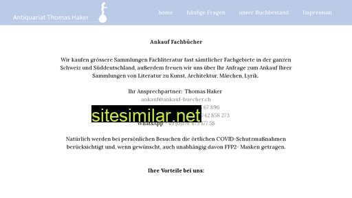 ankauf-buecher.ch alternative sites