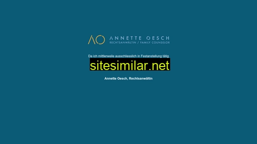 Annette-oesch similar sites
