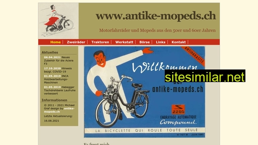 Antike-mopeds similar sites