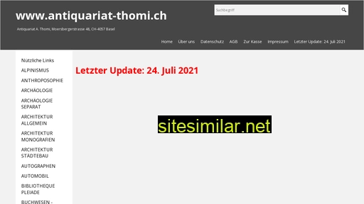 antiquariat-thomi.ch alternative sites