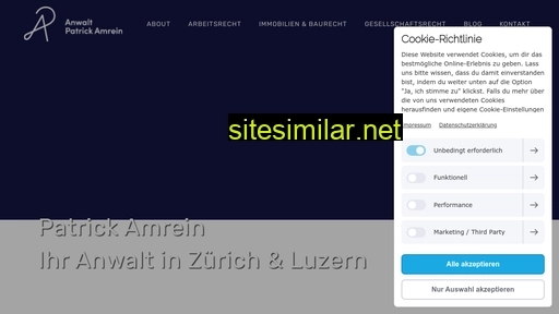 anwalt-amrein.ch alternative sites