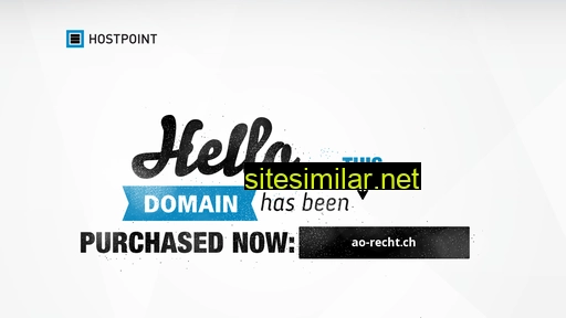 ao-recht.ch alternative sites
