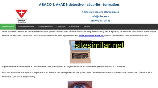 a-baco.ch alternative sites
