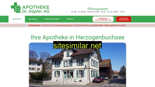 apotheke-kuepfer.ch alternative sites