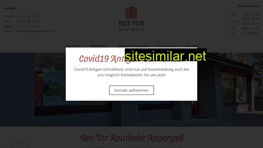 apothekeappenzell.ch alternative sites