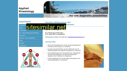applied-kinesiology.ch alternative sites