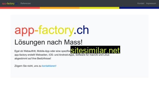 app-factory.ch alternative sites