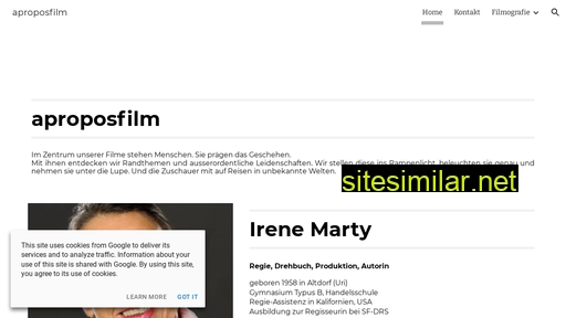 aproposfilm.ch alternative sites