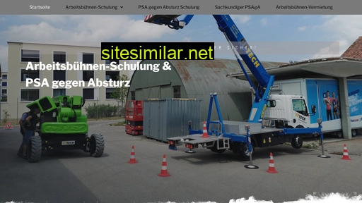 arbeitsbuehnen-schulung.ch alternative sites