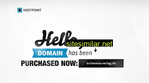 archemia-verlag.ch alternative sites