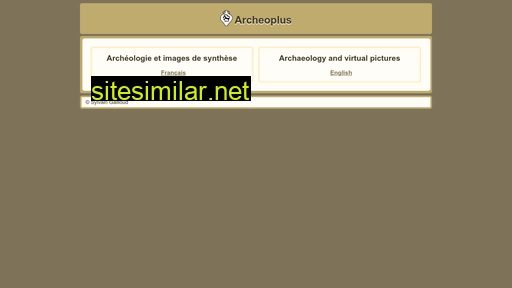 archeoplus.ch alternative sites