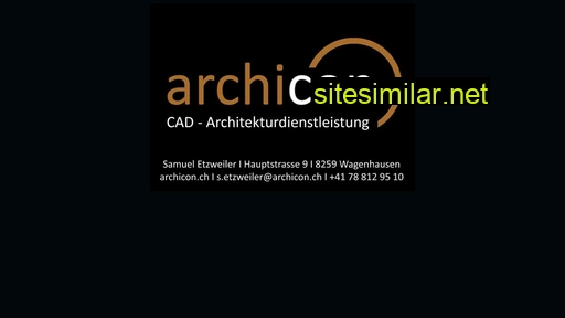 archicon.ch alternative sites
