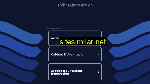 architekturbuero.ch alternative sites