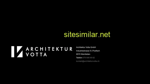 architekturvotta.ch alternative sites