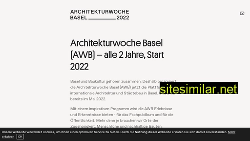 architekturwochebasel.ch alternative sites