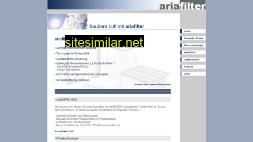 ariafilter.ch alternative sites