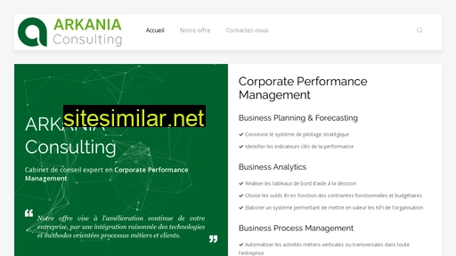 Arkania-consulting similar sites