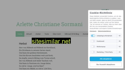 arlettesormani.ch alternative sites