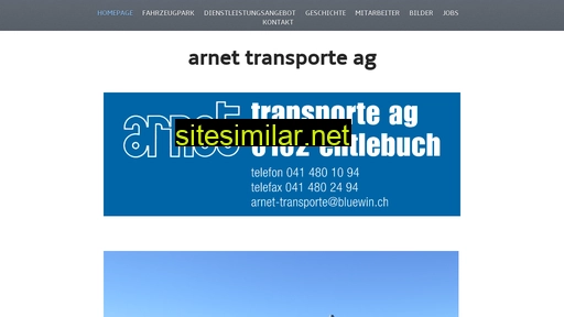 Arnet-transporte similar sites