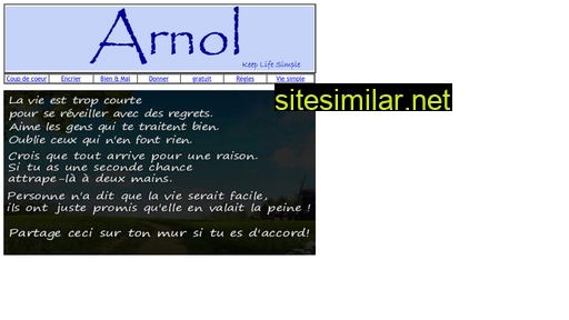 Arnol similar sites