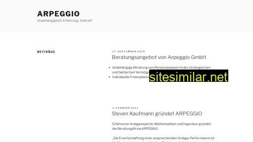 arpeggio.ch alternative sites