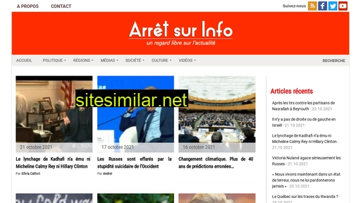 arretsurinfo.ch alternative sites
