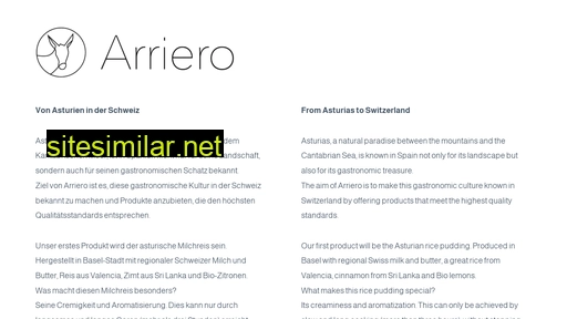 arriero.ch alternative sites