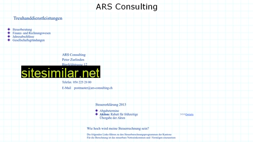Ars-consulting similar sites