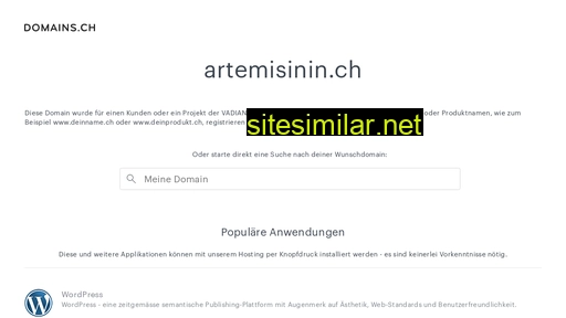 Artemisinin similar sites