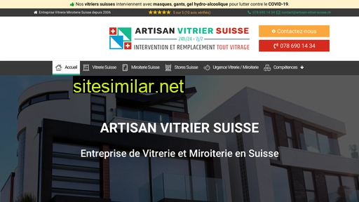artisan-vitrier-suisse.ch alternative sites