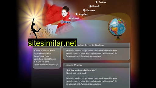 artistsinmotion.ch alternative sites