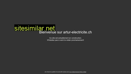 artur-electricite.ch alternative sites