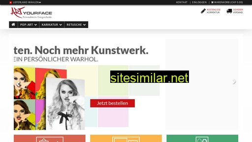 artyourface.ch alternative sites
