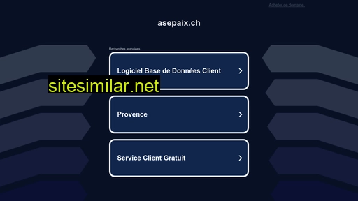 Asepaix similar sites