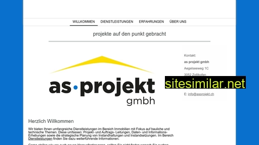 asprojekt.ch alternative sites