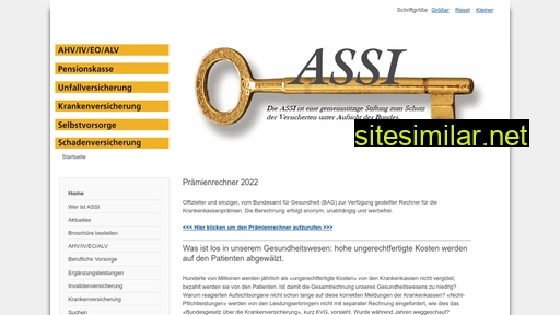 assistiftung.ch alternative sites