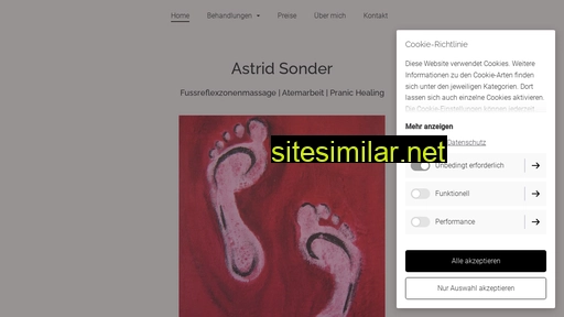 Astrid-sonder similar sites