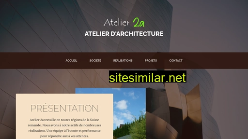 Atelier2a similar sites