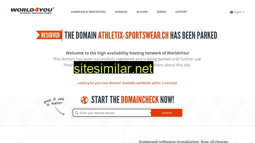 athletix-sportswear.ch alternative sites