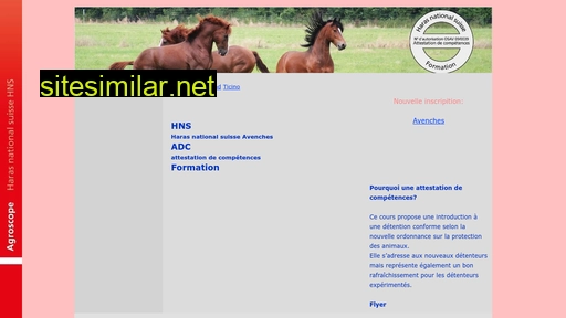 attestationdecompetences-cheval.ch alternative sites