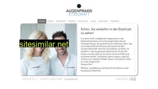 augenpraxis-etzelmatt.ch alternative sites