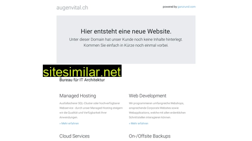 augenvital.ch alternative sites