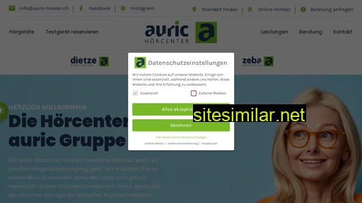 auric-hoercenter.ch alternative sites